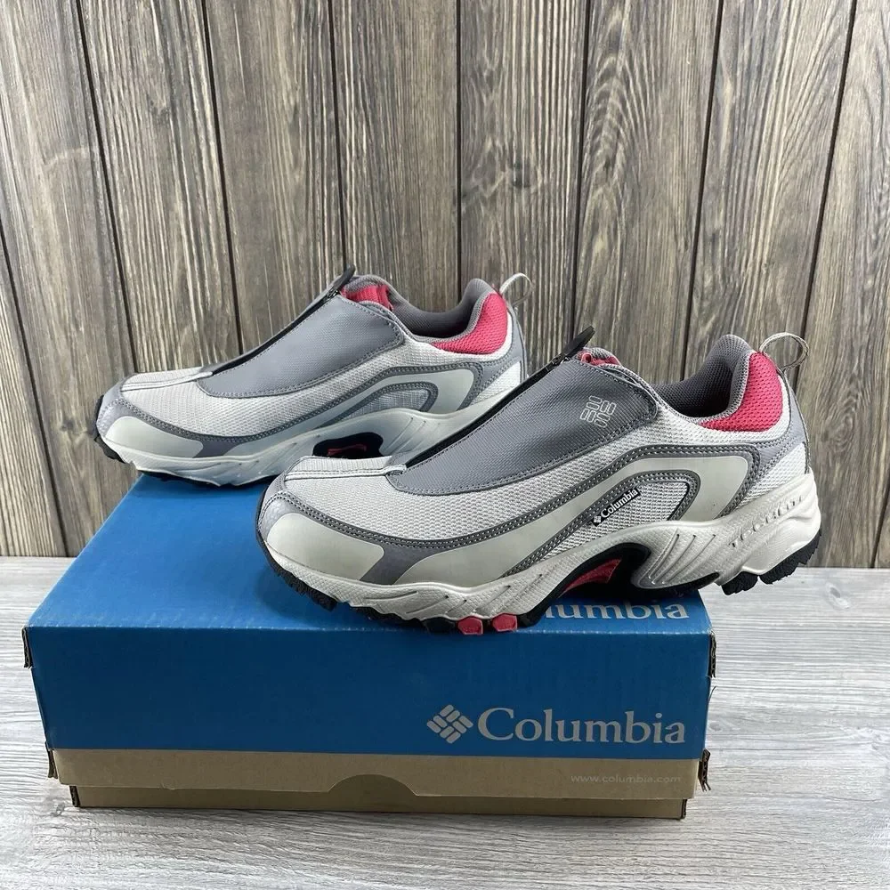 Columbia Women's Trail Running Shoes Omni-Grip Zip Cover Laces BL1425-139 Sz: 11